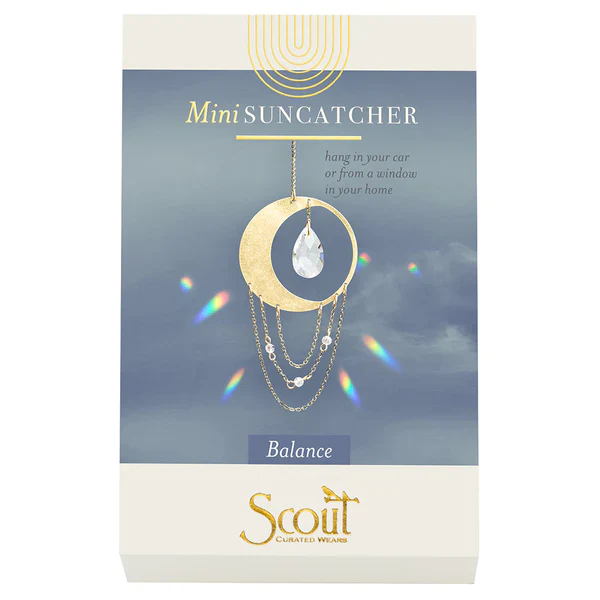 Mini Suncatcher - Crescent Moon/Balance - Image 2
