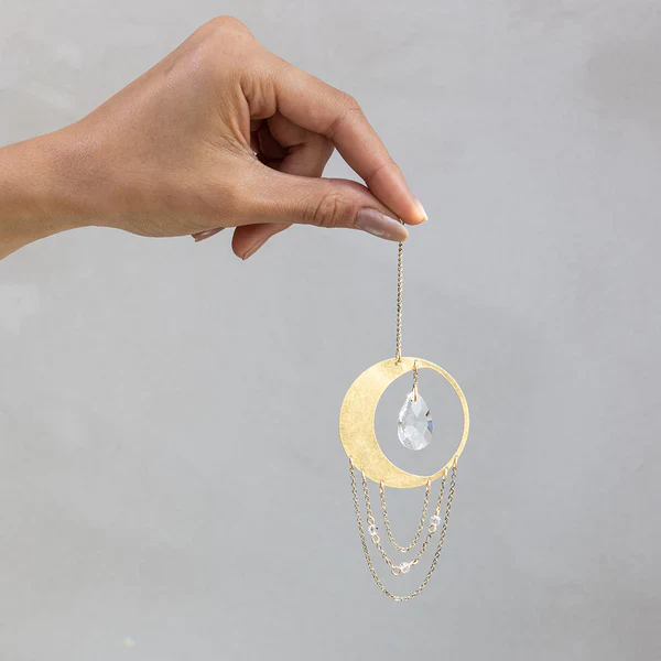 Mini Suncatcher - Crescent Moon/Balance - Image 3