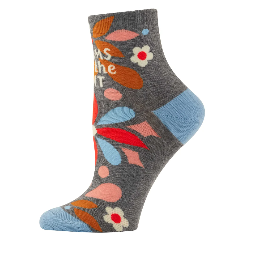 Moms Are The Sh*t Women's Ankle Socks - Image 2