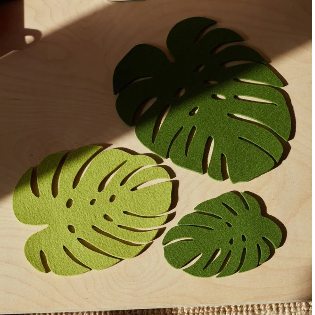 graf lantz Monstera Leaf Trivet- Pistachio - Image 4