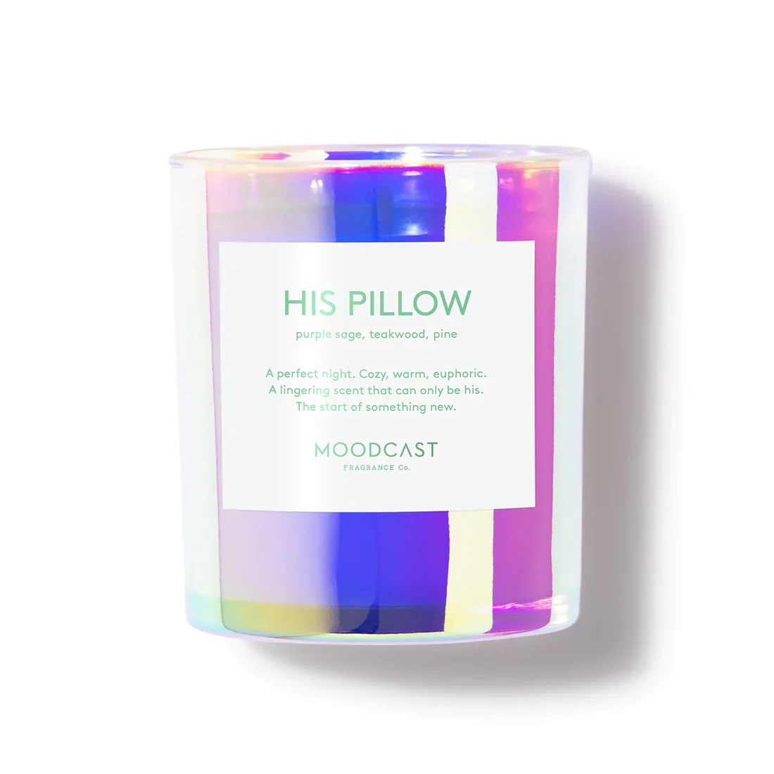 Moodcast Fragrance Co. 8oz Candle - His Pillow
