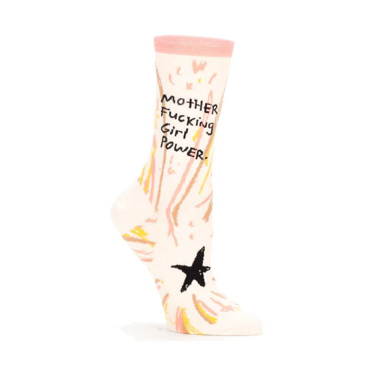 Motherfucking Girl Power Crew Socks