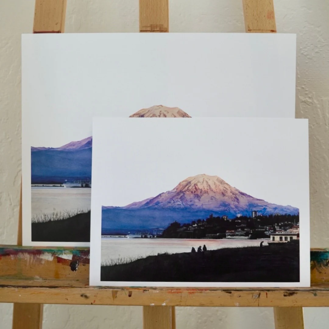 Mt. Rainier Print - Image 2