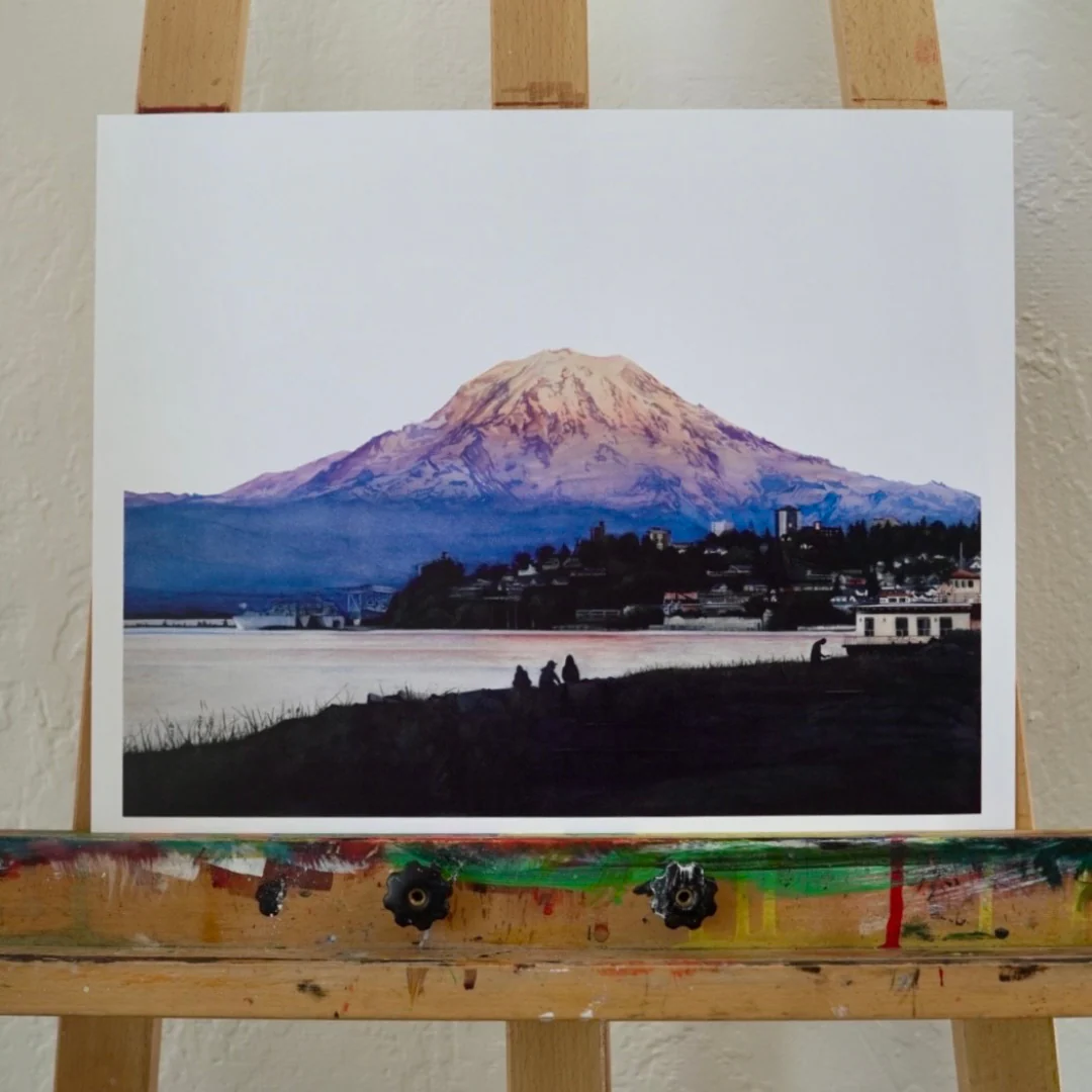 Mt. Rainier Print - Image 3