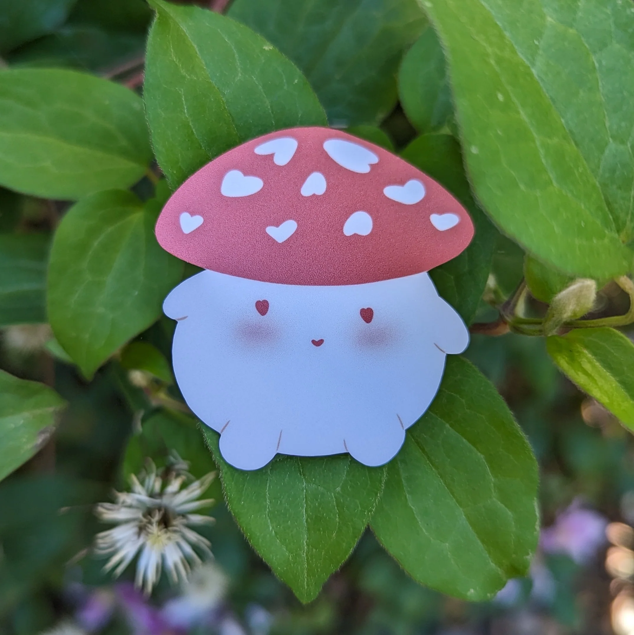 Mushroom Hearts Stickers - Image 2