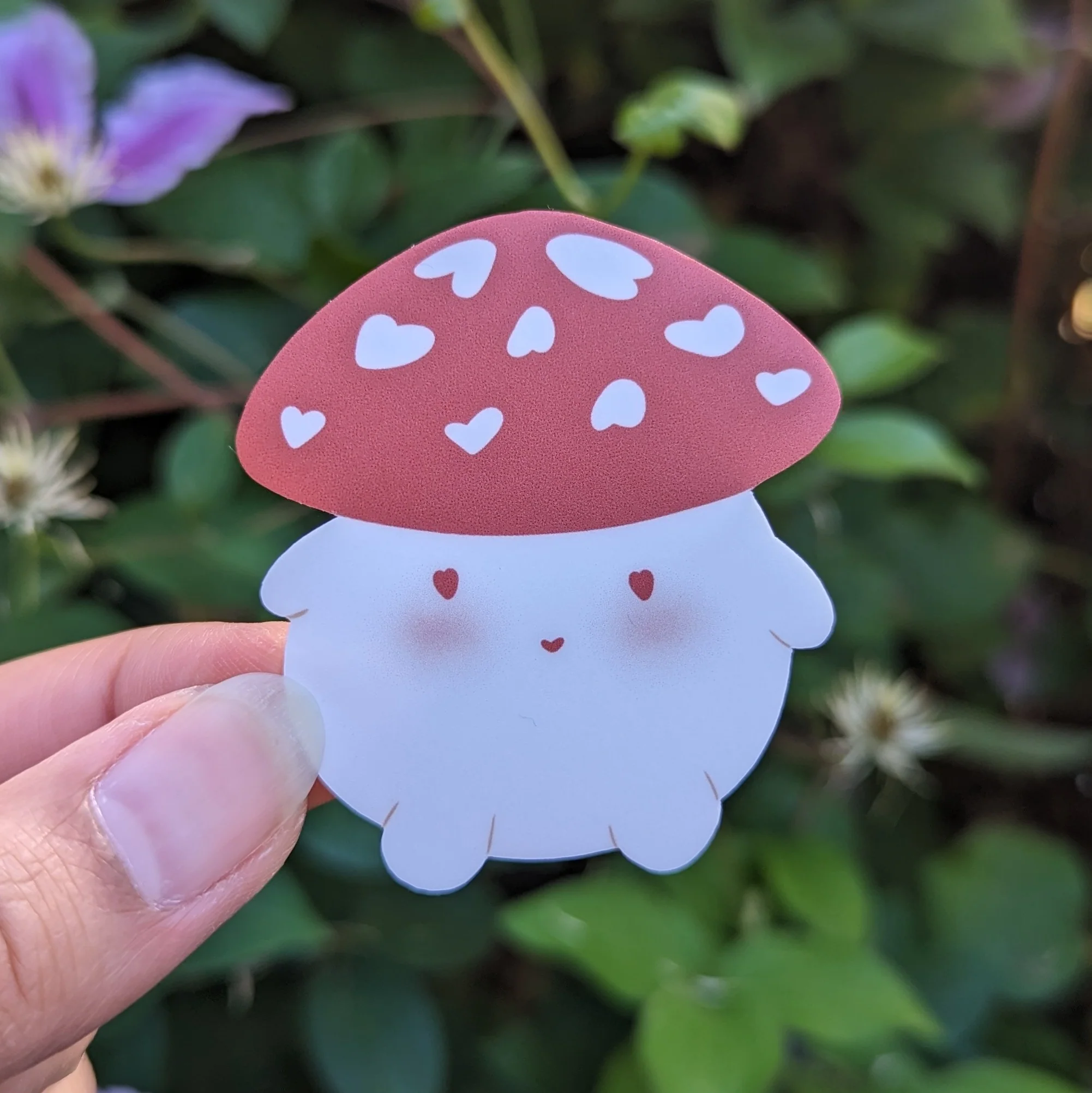 Mushroom Hearts Stickers - Image 4