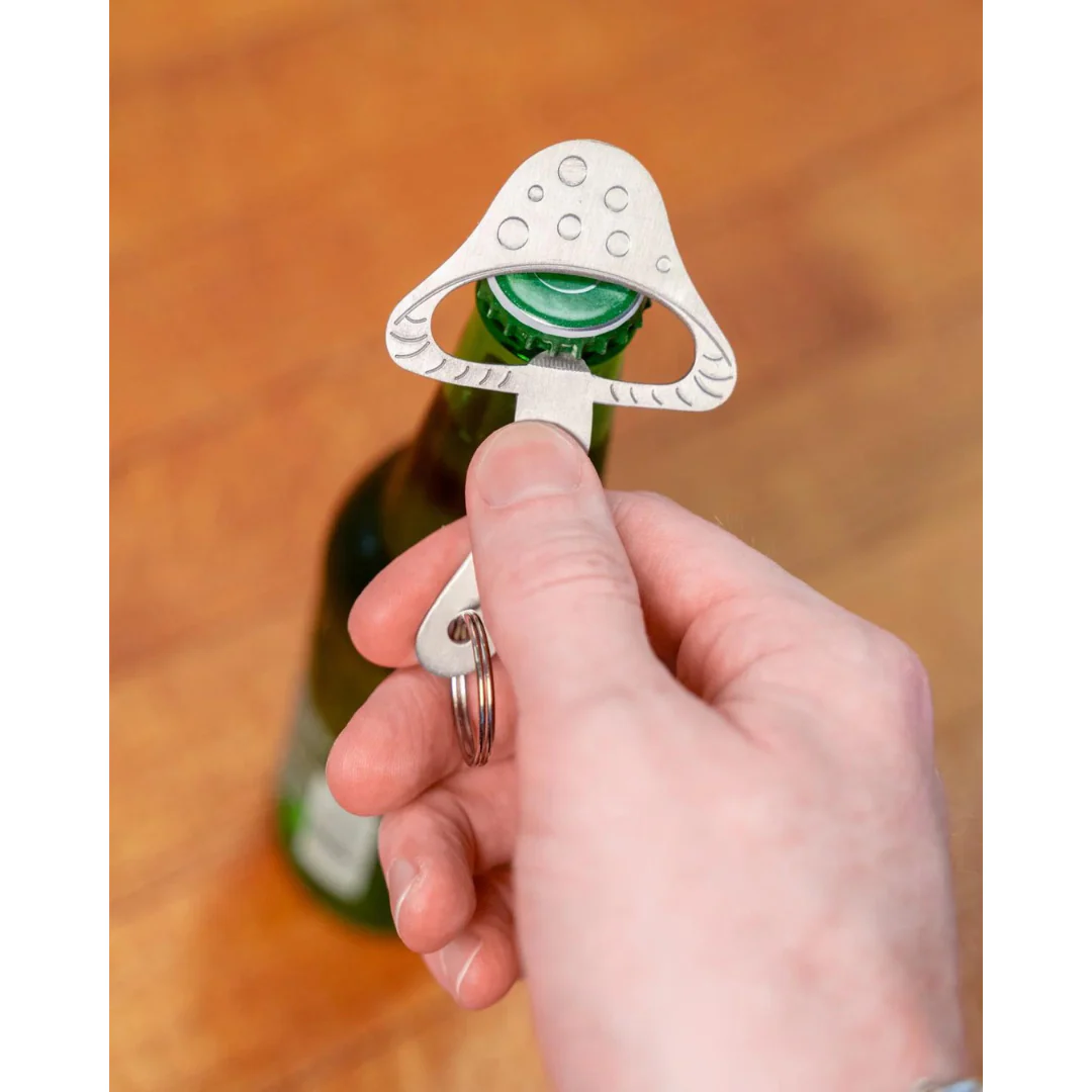 Mushroom Keychain Bottle Opener - Image 3