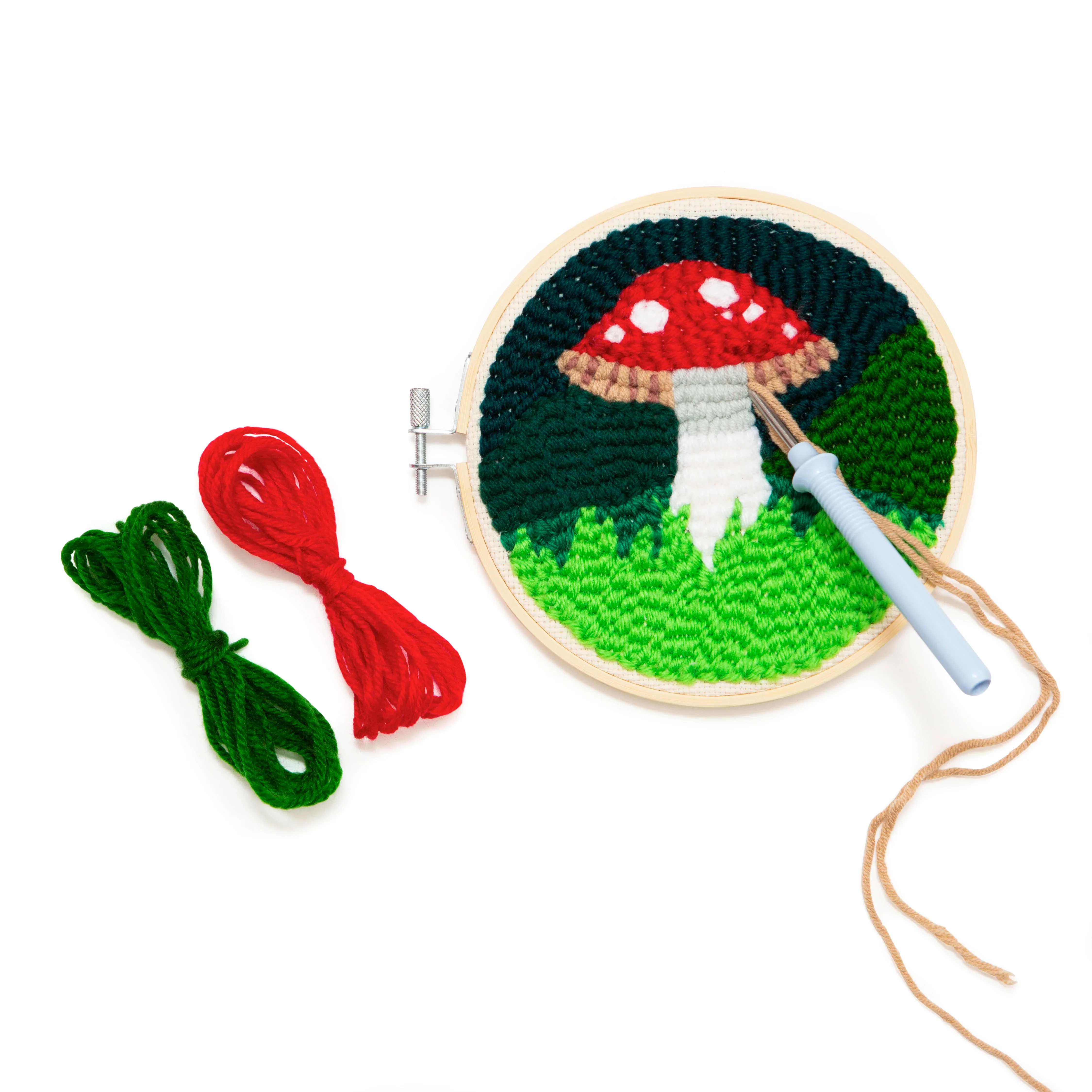 Mushroom Punch Needle Kit - Image 3