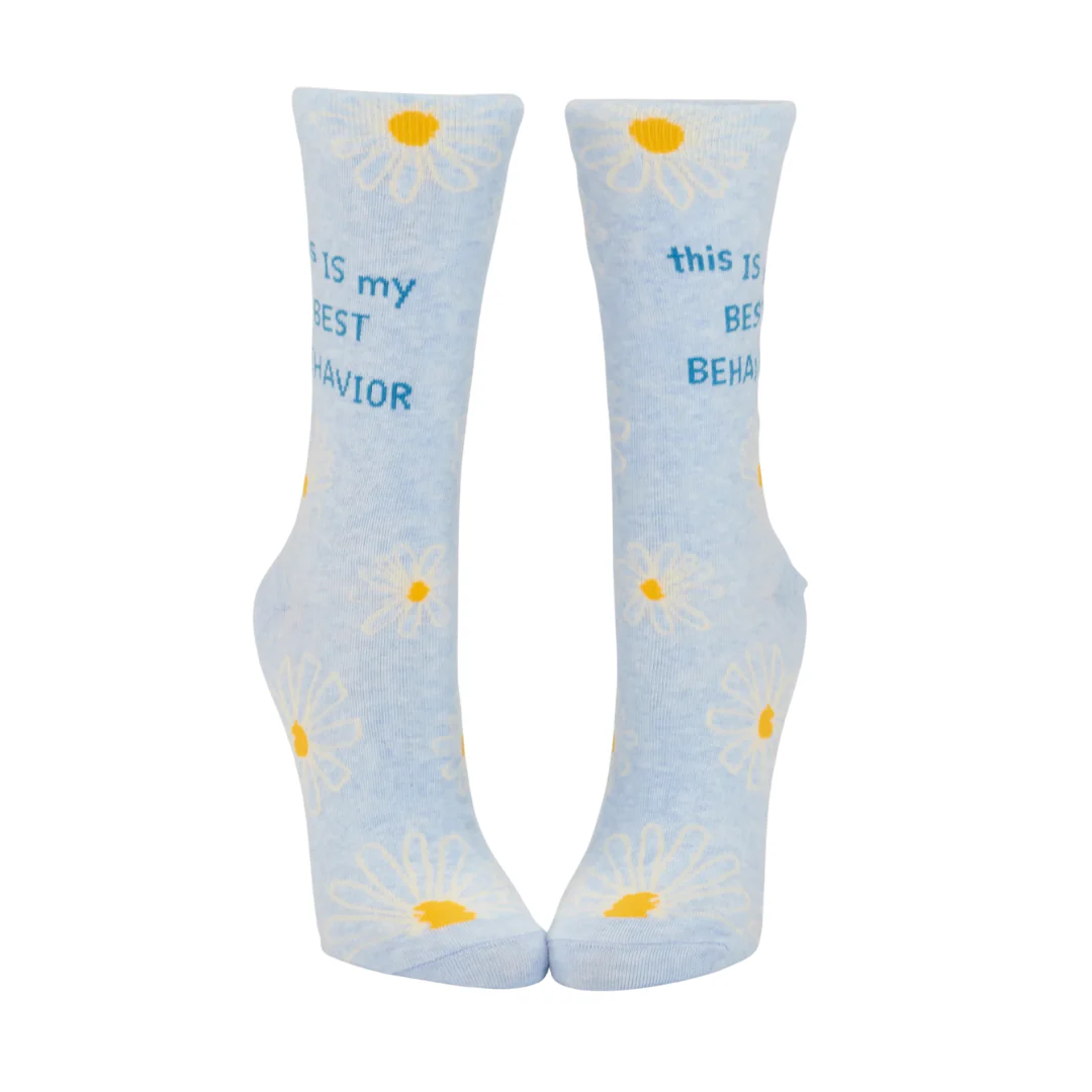 My Best Behavior Crew Socks - Image 2