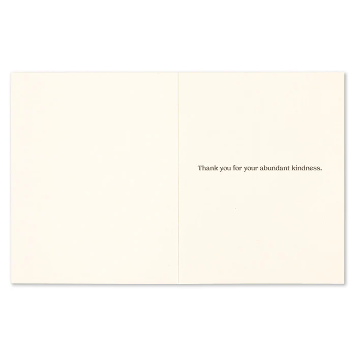 My heart is full - Thank You Card - Image 2