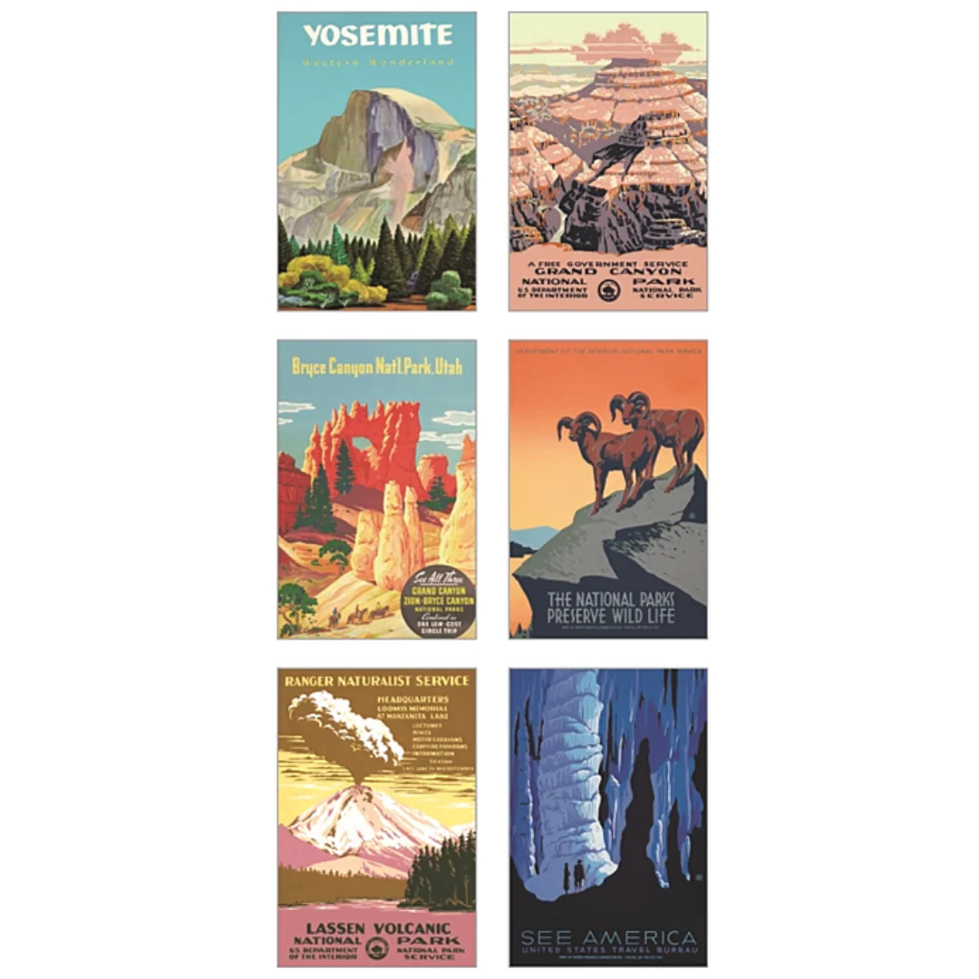 Cavallini & Co. National Parks Postcards - Image 2