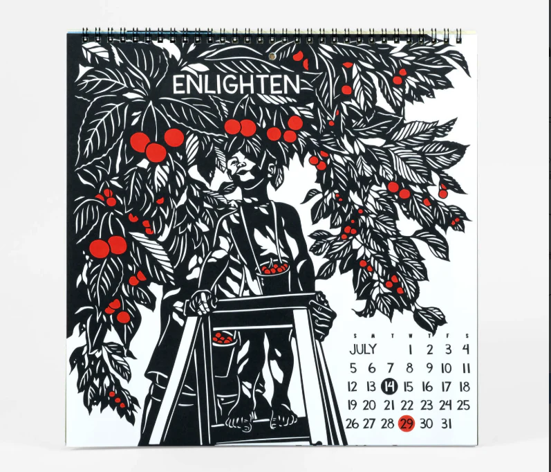 Nikki McClure: Courage - 2026 Wall Calendar - Image 5