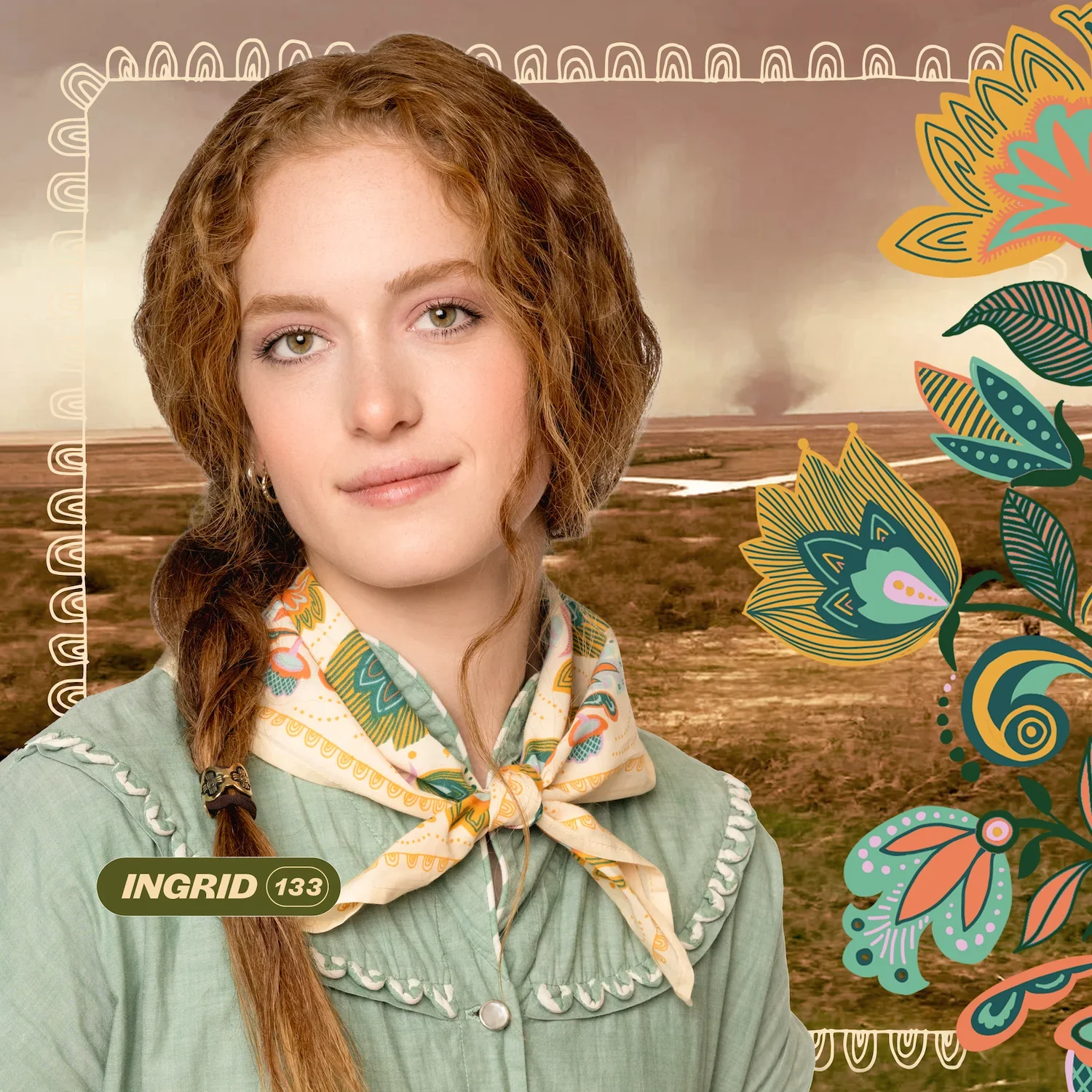 No. 133 Ingrid Bandana - Image 3