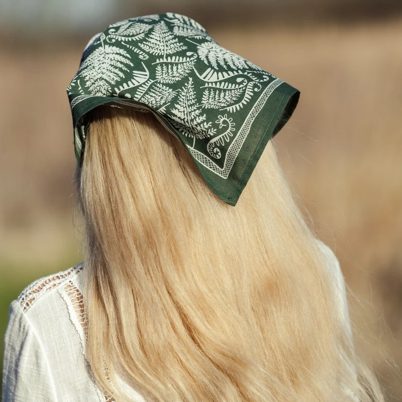 No. 139 Fern Bandana - Image 4