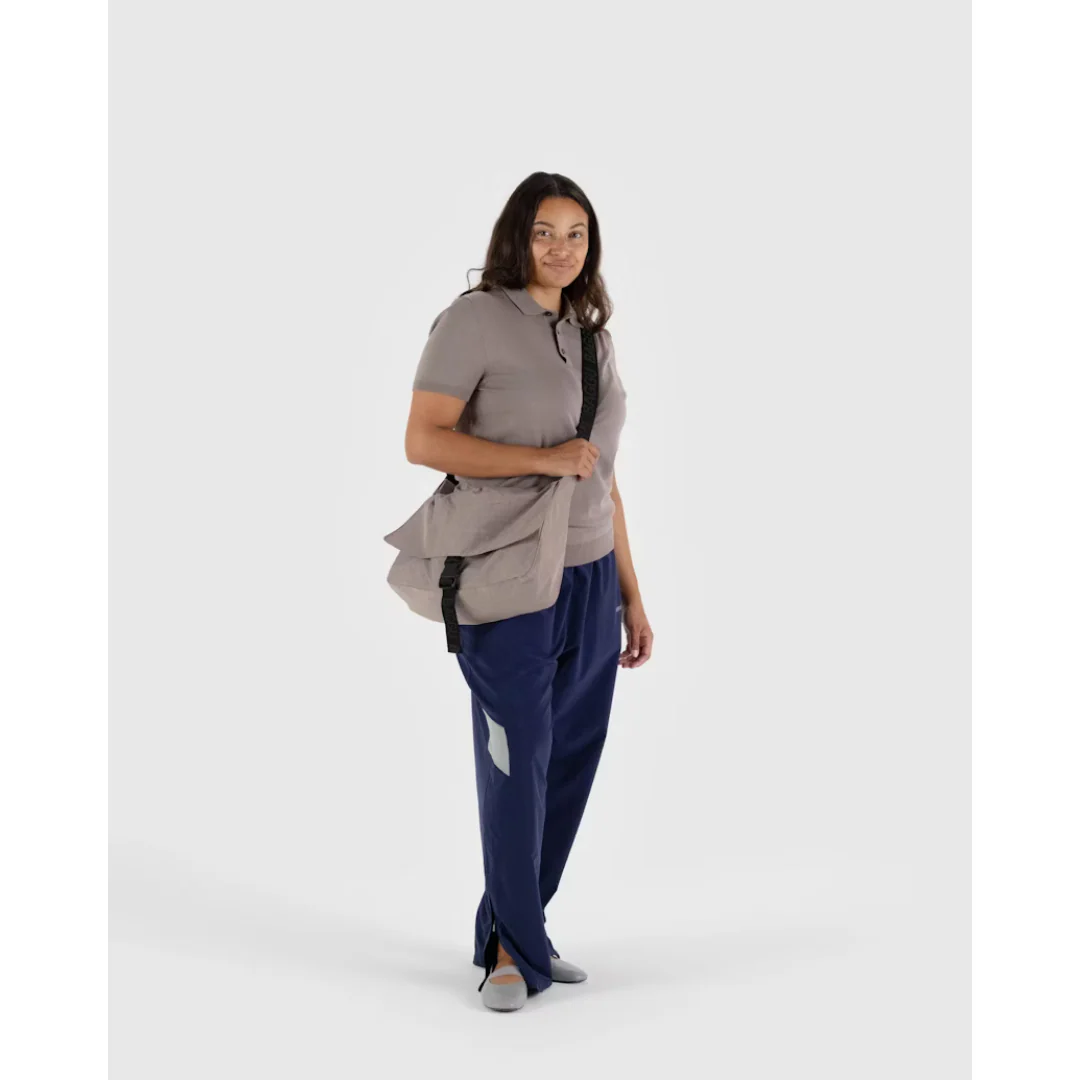 Nylon Messenger Bag - Dove - Image 2