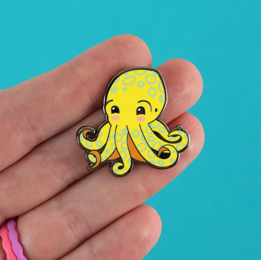 Octopus Enamel Pin - Image 2