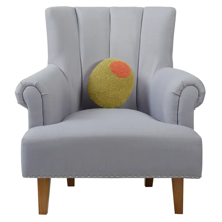 Olive Shaped Hook Pillow - Image 2