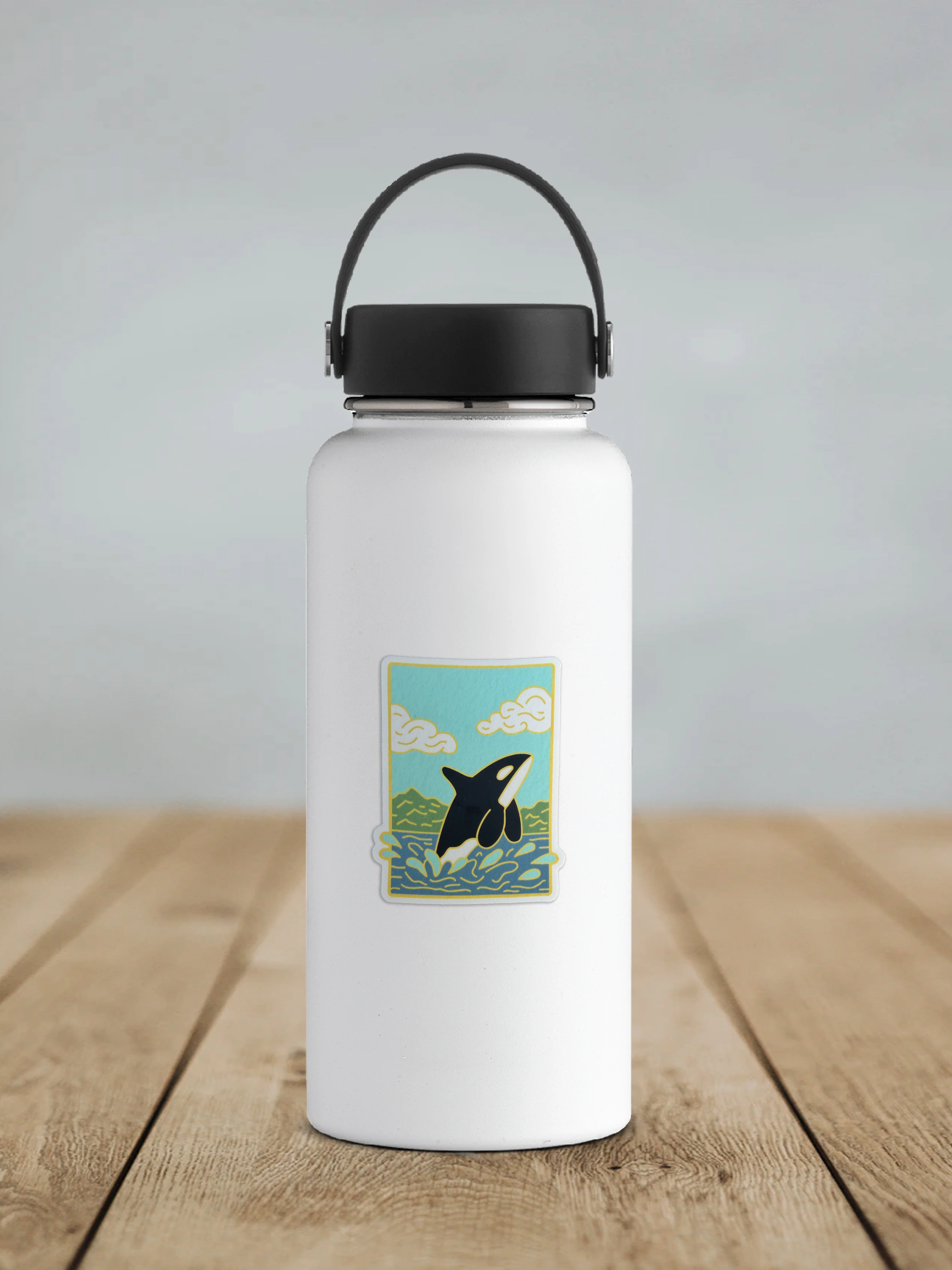 Orca Vinyl Sticker - Image 2