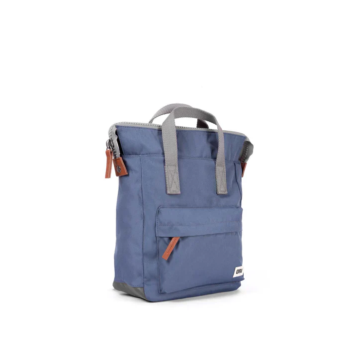 ORI Bantry B Sustainable Backpack - Airforce (Canvas) - Small - Image 2