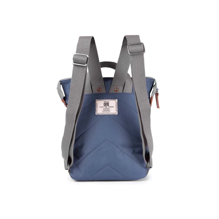 ORI Bantry B Sustainable Backpack - Airforce (Canvas) - Small - Image 3