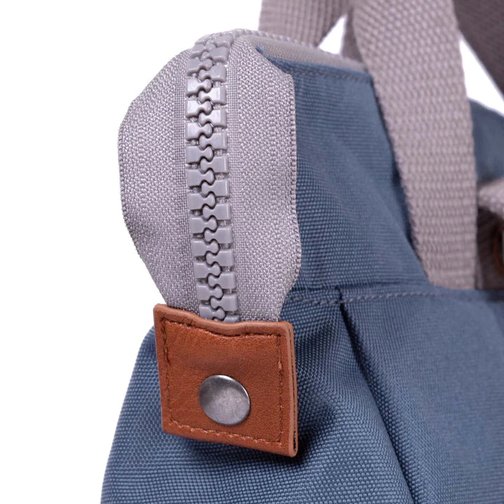 ORI Bantry B Sustainable Backpack - Airforce (Canvas) - Small - Image 4
