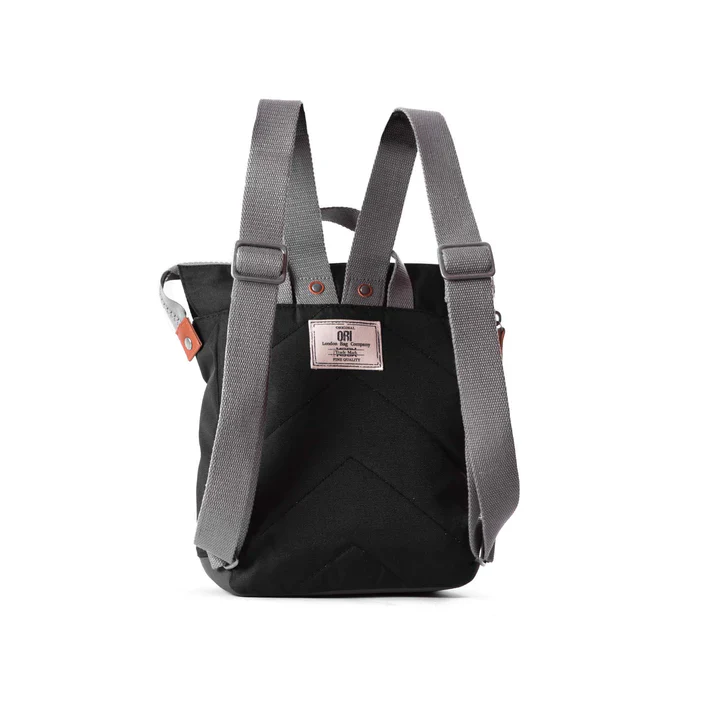 ORI Bantry B Sustainable Backpack - Ash (Canvas) - Small - Image 3