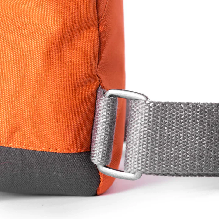 ORI Bantry B Sustainable Backpack - Atomic Orange (Canvas) - Small - Image 4
