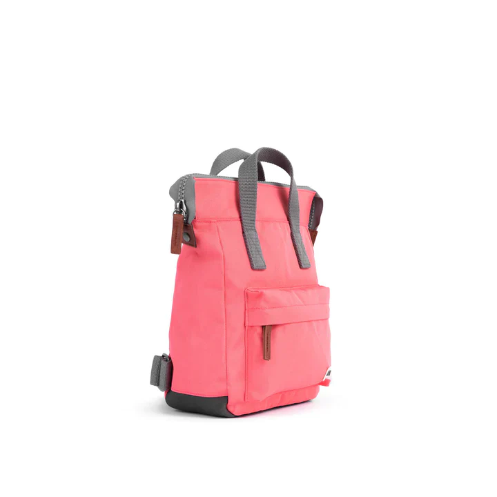 ORI Bantry B Sustainable Backpack - Coral (Canvas) - Small - Image 2