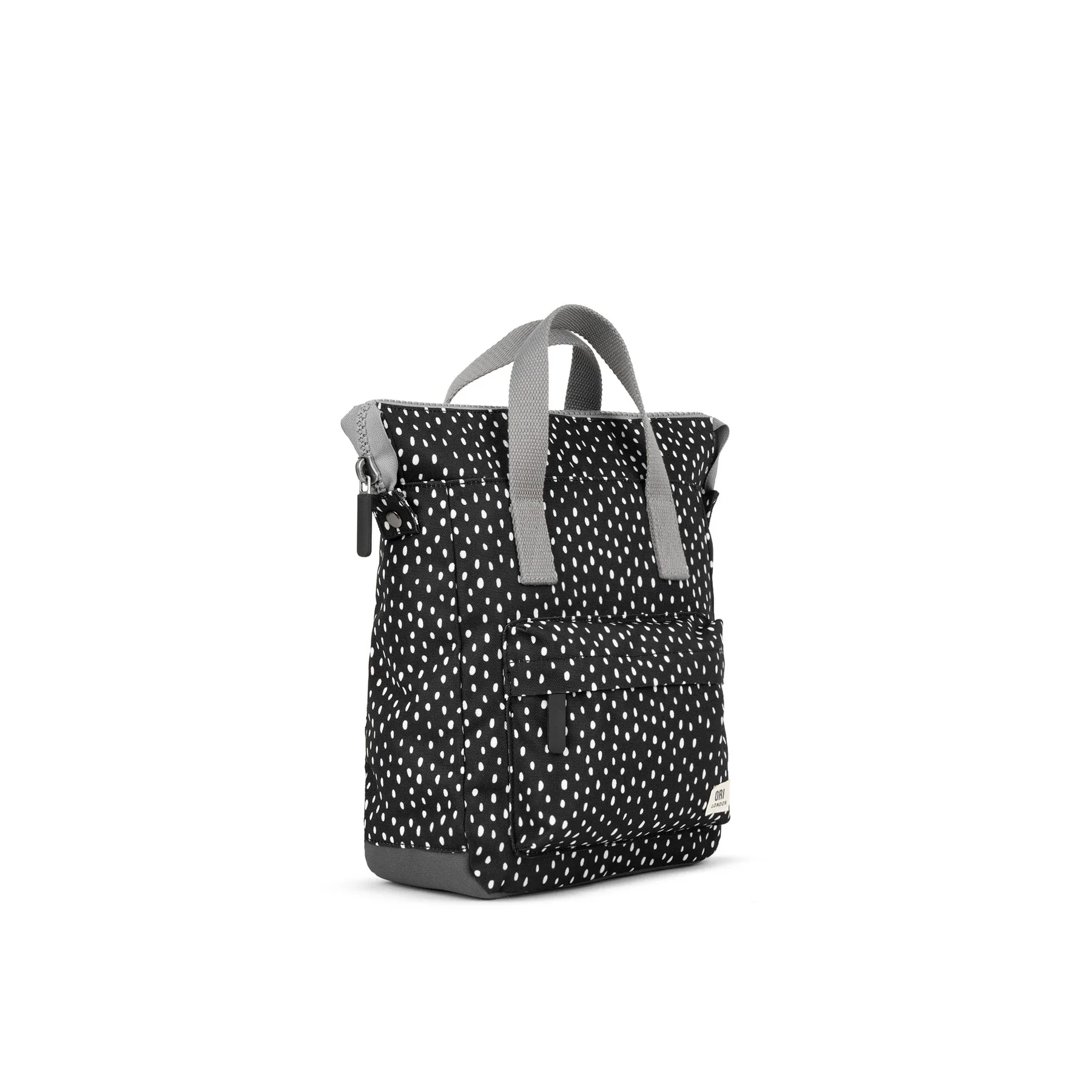 ORI Bantry B Sustainable Backpack - Drizzle Ash (Canvas) - Small - Image 2