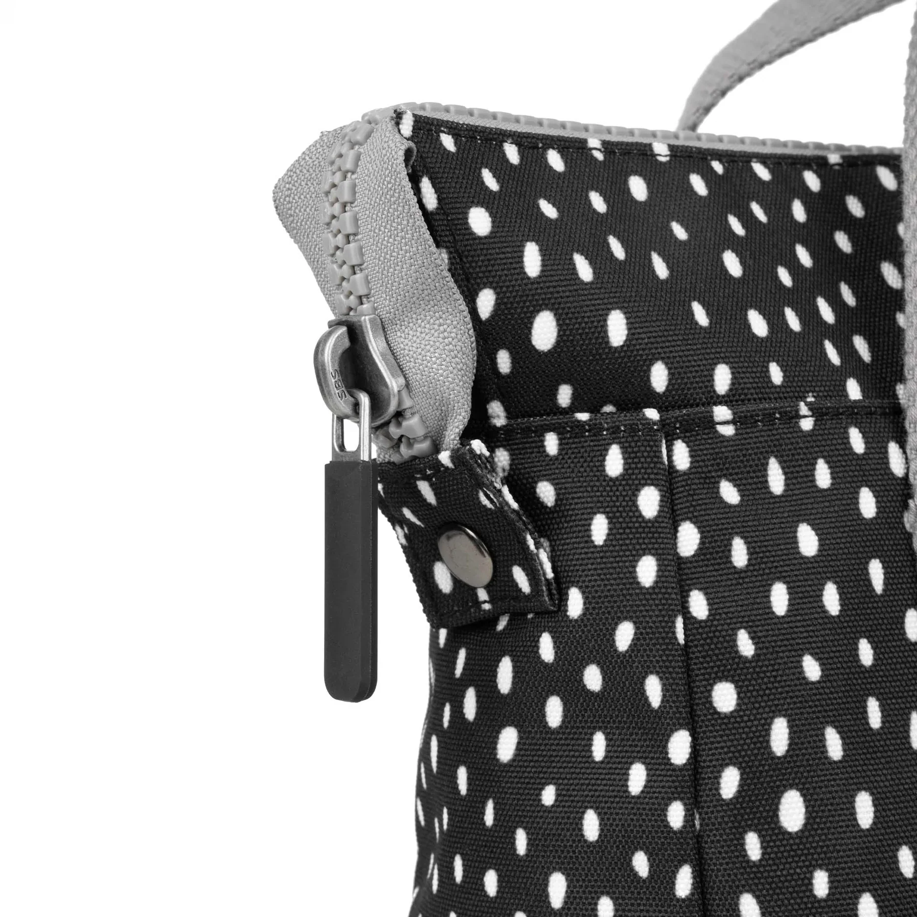 ORI Bantry B Sustainable Backpack - Drizzle Ash (Canvas) - Small - Image 4