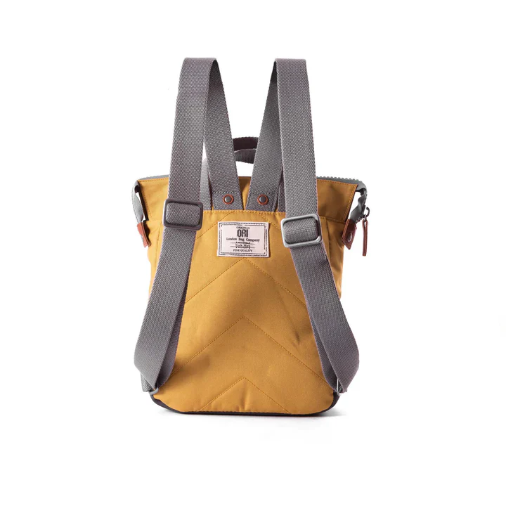 ORI Bantry B Sustainable Backpack - Flax (Canvas) - Small - Image 3