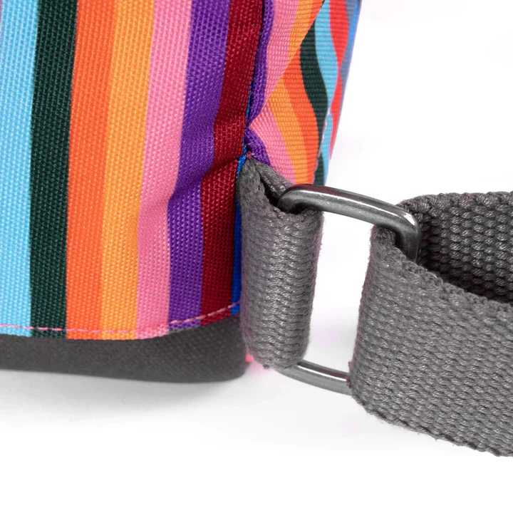 ORI Bantry B Sustainable Backpack - Multi Stripe (Canvas) - Small - Image 4