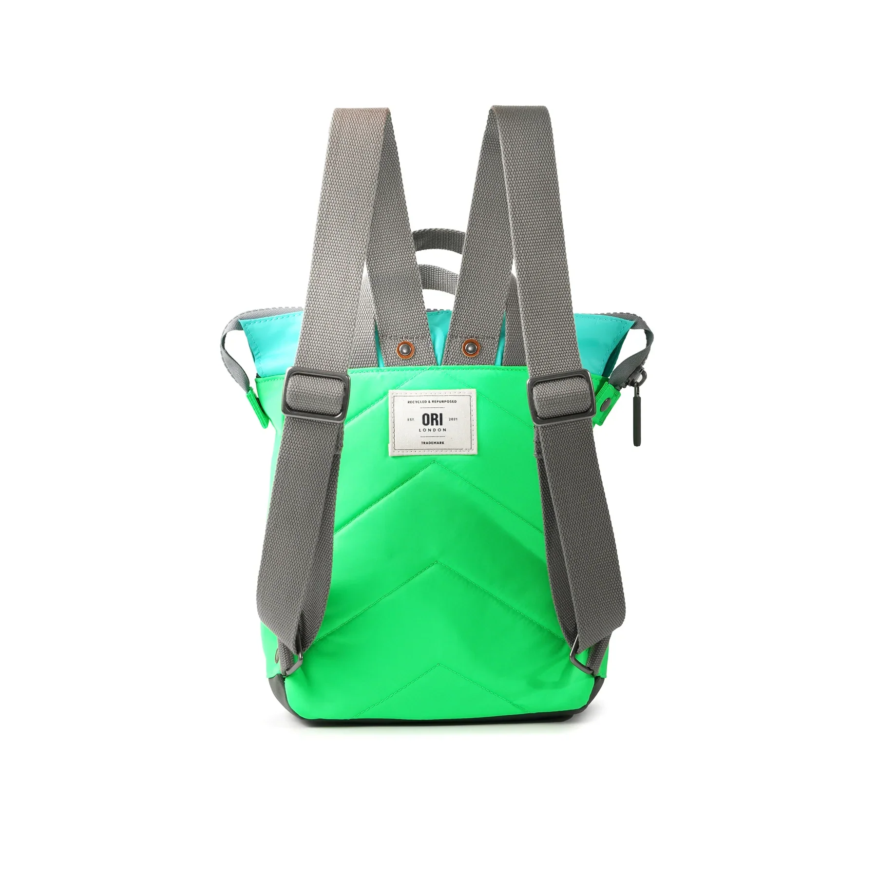 ORI Bantry B Sustainable Backpack - Shamrock/Capri (Nylon) - Small - Image 3