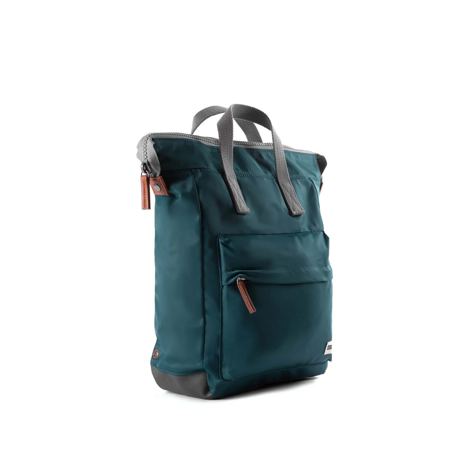 ORI Bantry B Sustainable Backpack - Teal (Nylon) - Medium - Image 2