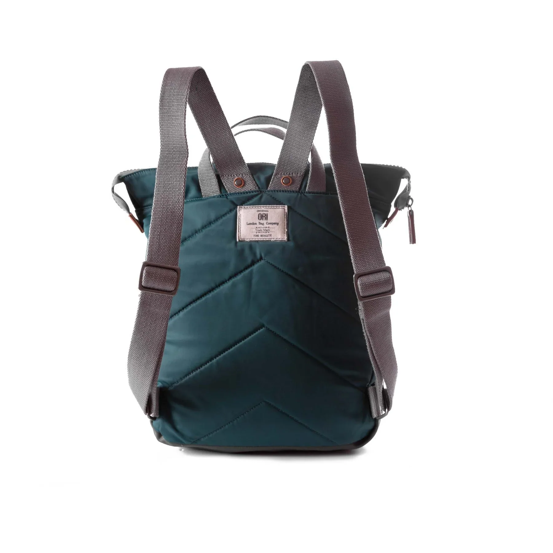 ORI Bantry B Sustainable Backpack - Teal (Nylon) - Medium - Image 3