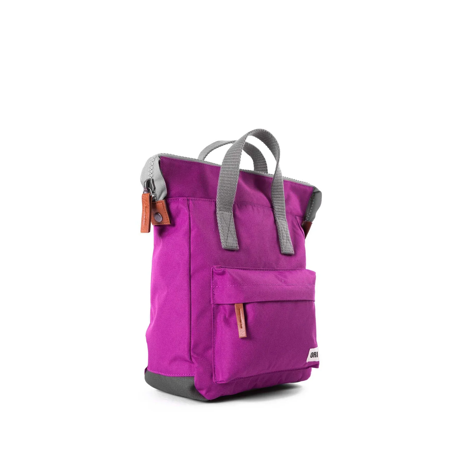 ORI Bantry B Sustainable Backpack - Violet (Canvas) - Small - Image 2