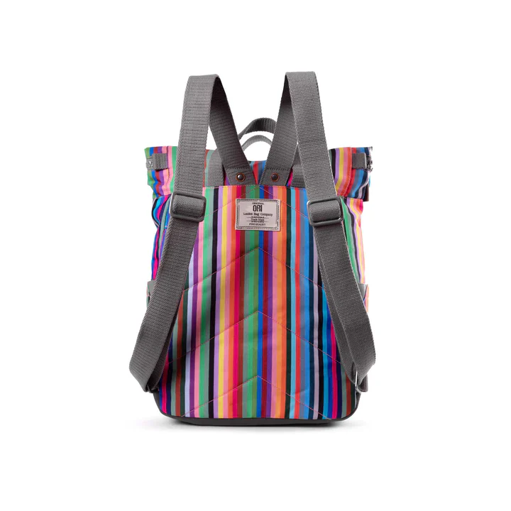 ORI Canfield B Sustainable Backpack - Multi Stripe (Canvas) - Medium - Image 3