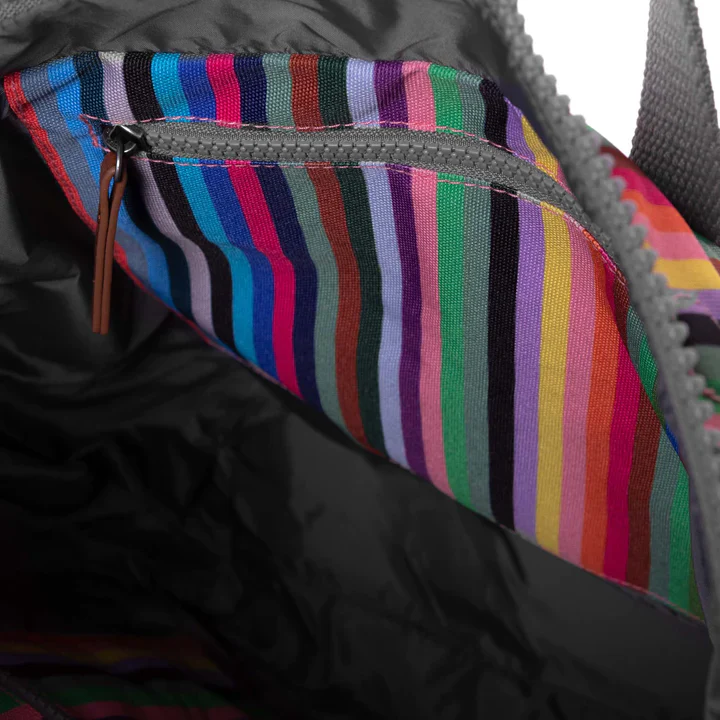 ORI Canfield B Sustainable Backpack - Multi Stripe (Canvas) - Medium - Image 4