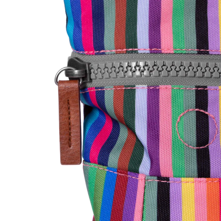 ORI Canfield B Sustainable Backpack - Multi Stripe (Canvas) - Medium - Image 5