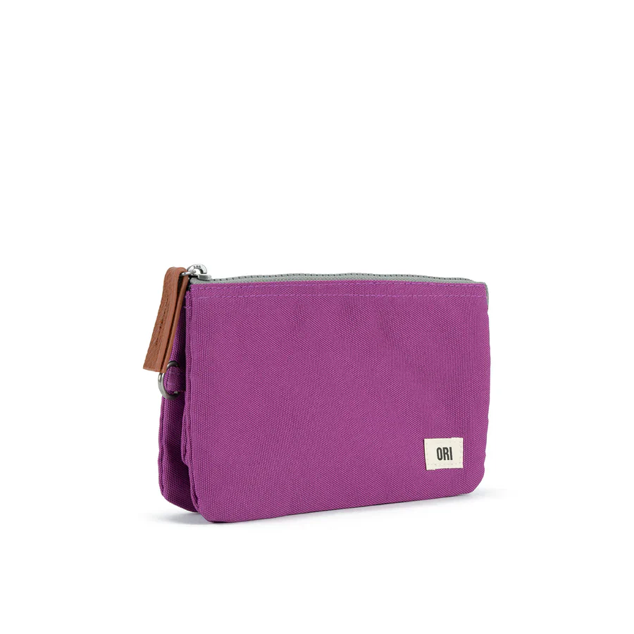 ORI Carnaby Sustainable Wallet Medium - Violet - Image 2