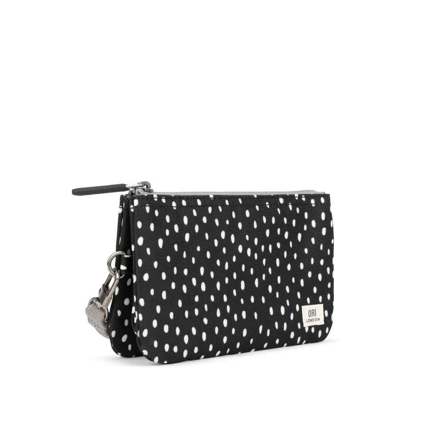 ORI Carnaby Sustainable Wallet Medium w/ Wrist Strap - Drizzle Ash - Image 2