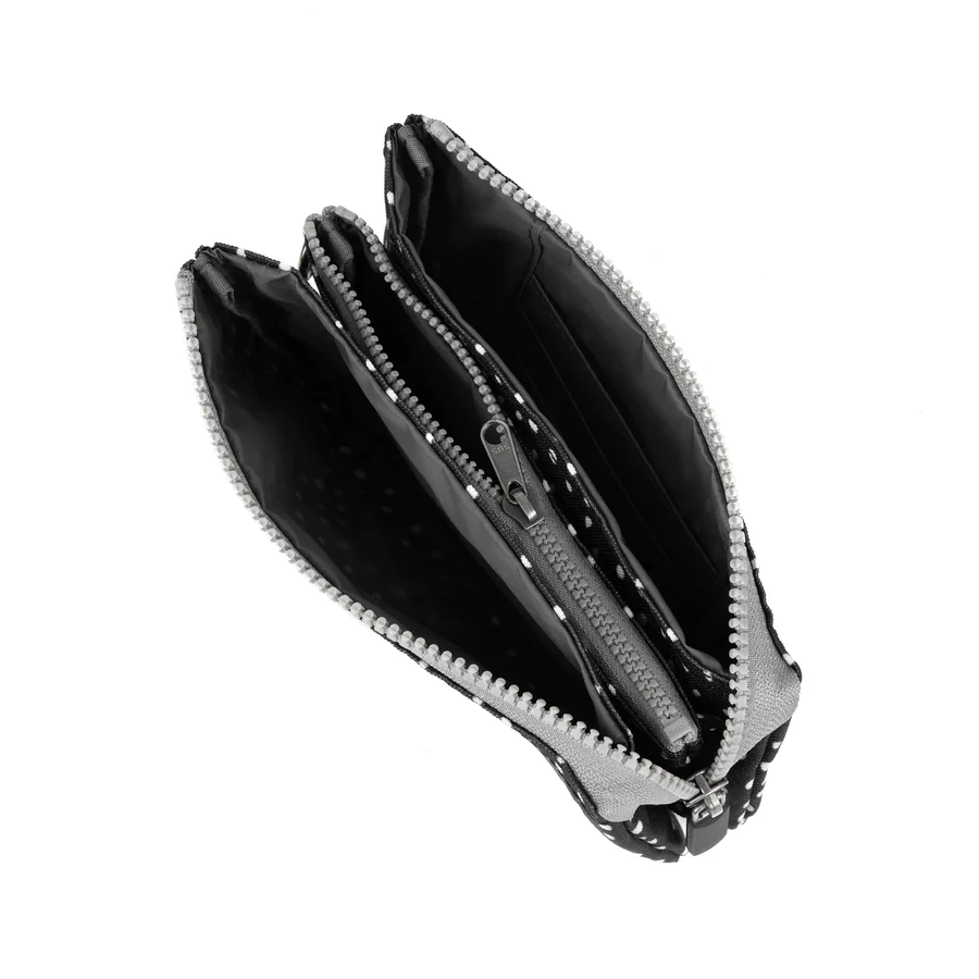ORI Carnaby Sustainable Wallet Medium w/ Wrist Strap - Drizzle Ash - Image 4