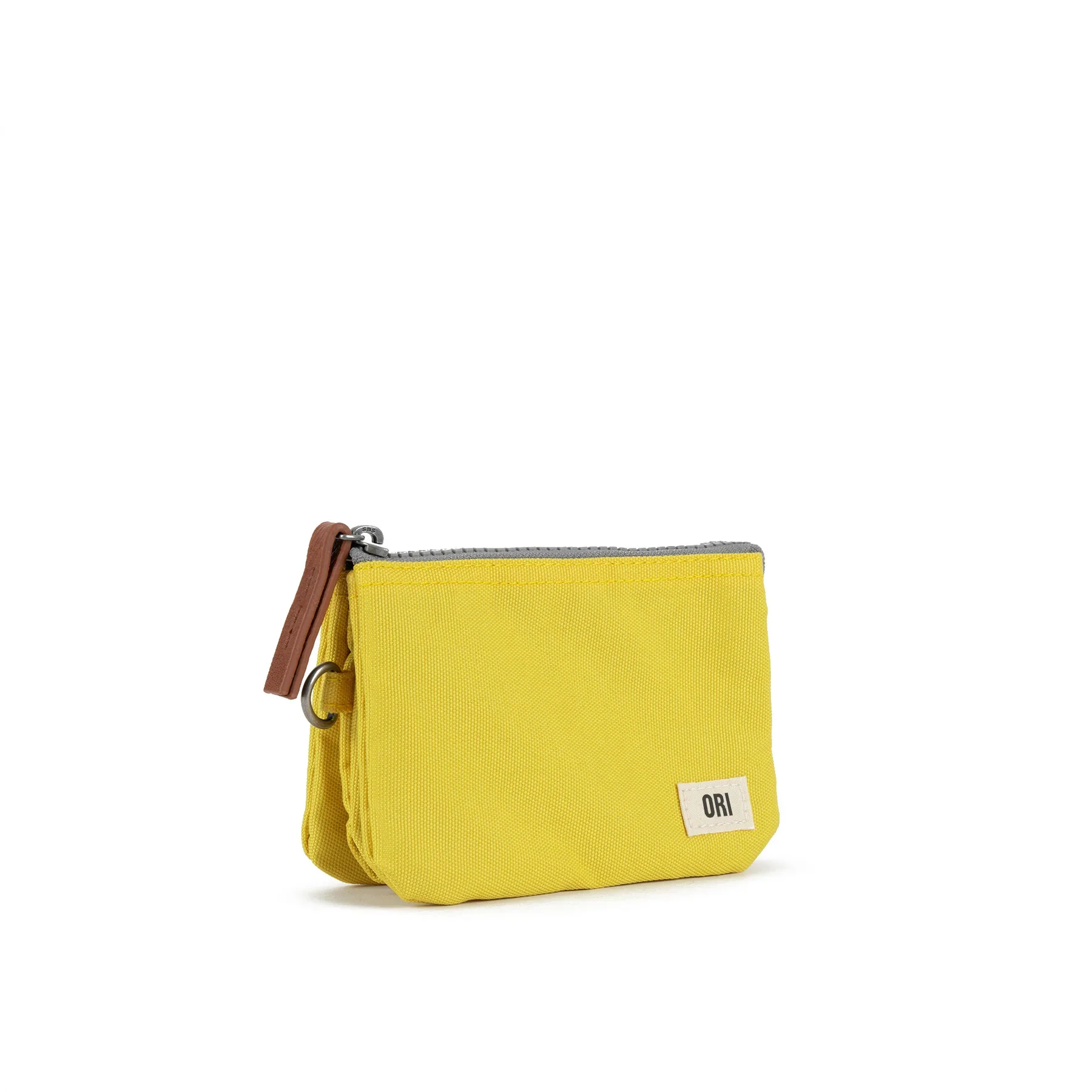 ORI Carnaby Sustainable Wallet Small - Custard - Image 2