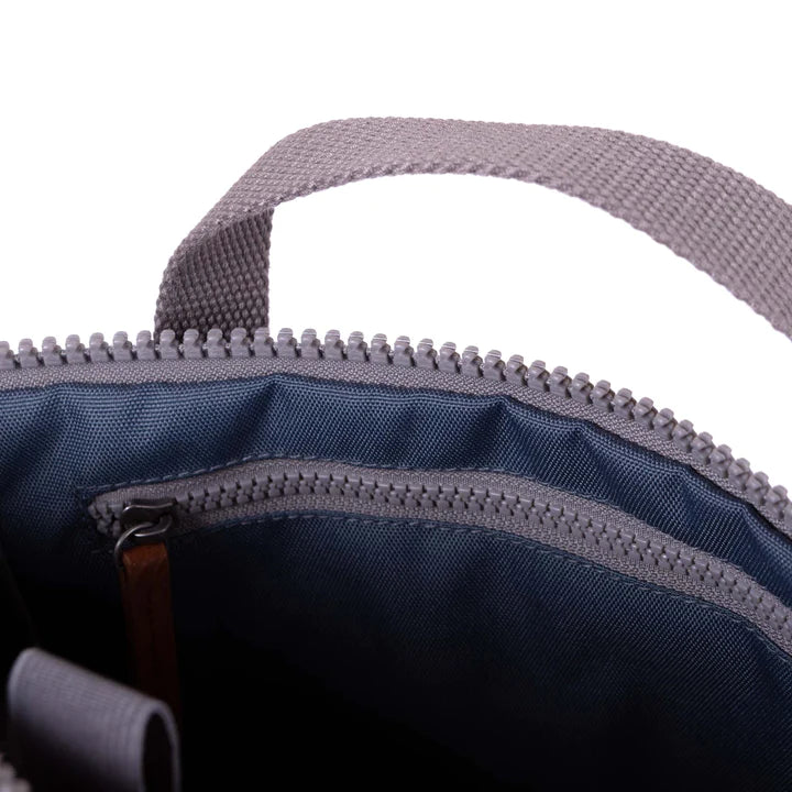 ORI Finchley A Sustainable Backpack - Airforce (Canvas) - Large - Image 3