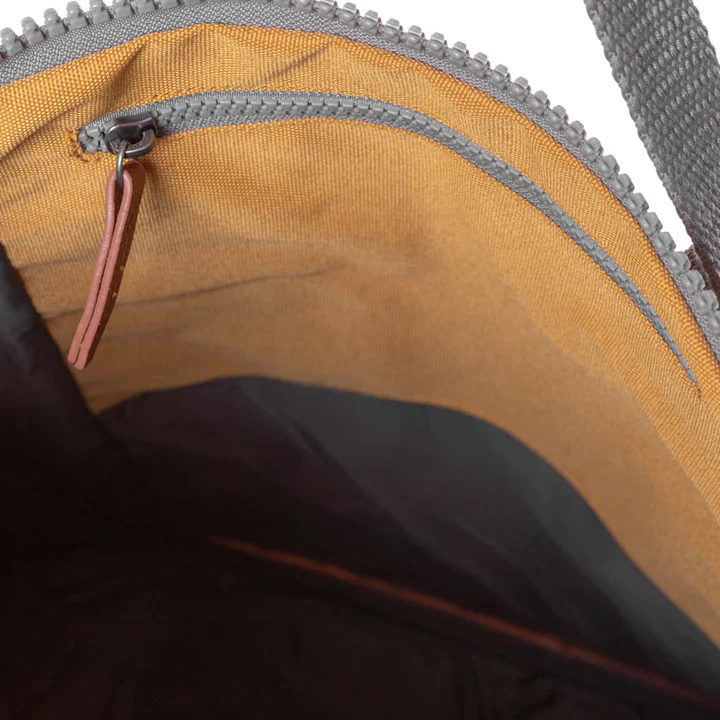 ORI Finchley A Sustainable Backpack - Flax (Canvas) - Medium - Image 5