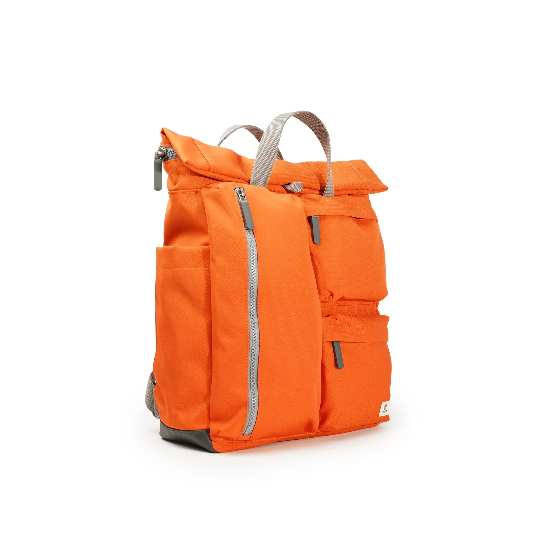 ORI Richmond Medium Canvas Bag - Atomic Orange - Image 2