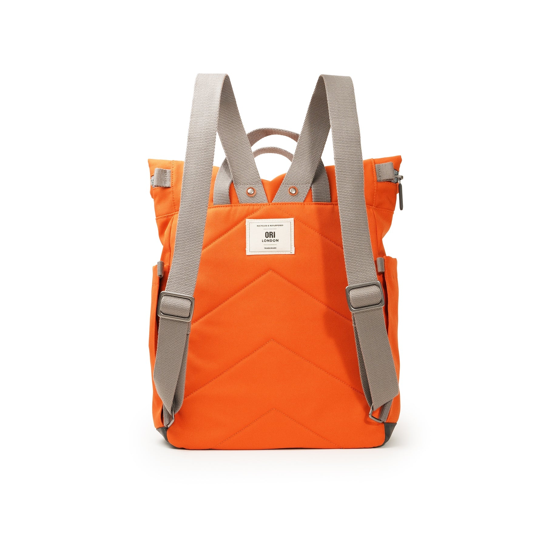 ORI Richmond Medium Canvas Bag - Atomic Orange - Image 3