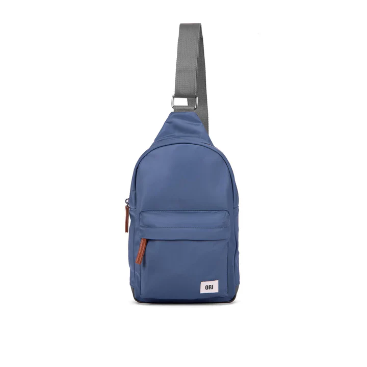 ORI Willesden B Sustainable Sling Bag - Airforce (Nylon) - Large