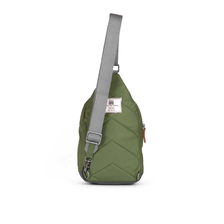 ORI Willesden B Sustainable Sling Bag - Avocado (Nylon) - Large - Image 3