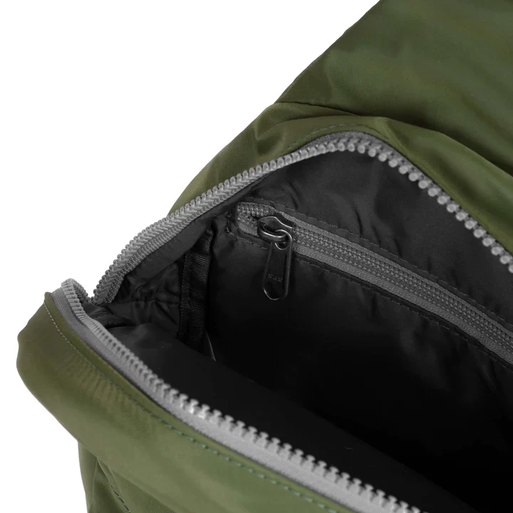 ORI Willesden B Sustainable Sling Bag - Avocado (Nylon) - Large - Image 5
